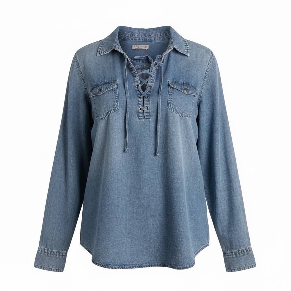 Ruff Hewn Denim Top